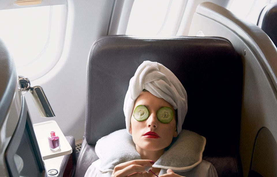 Airplanes and Your Skin: A Direct Flight to Dryness